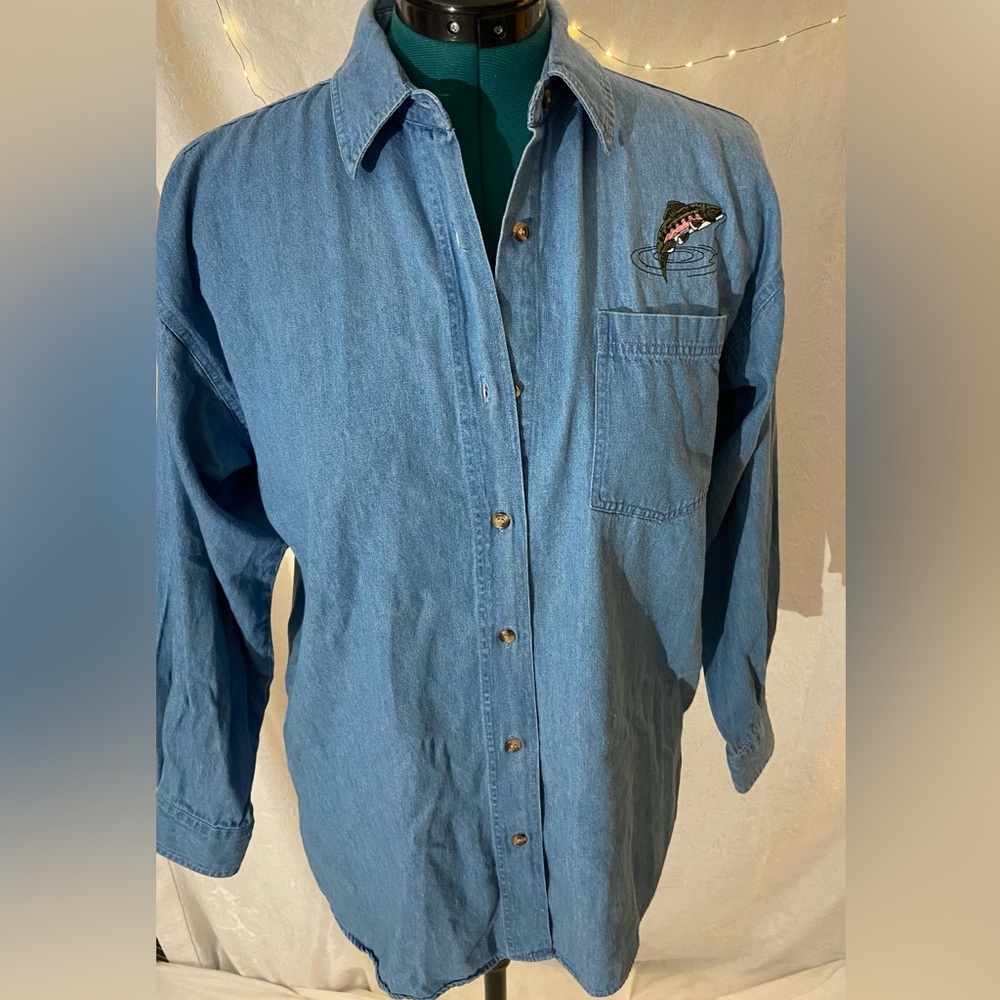 Denim shirt